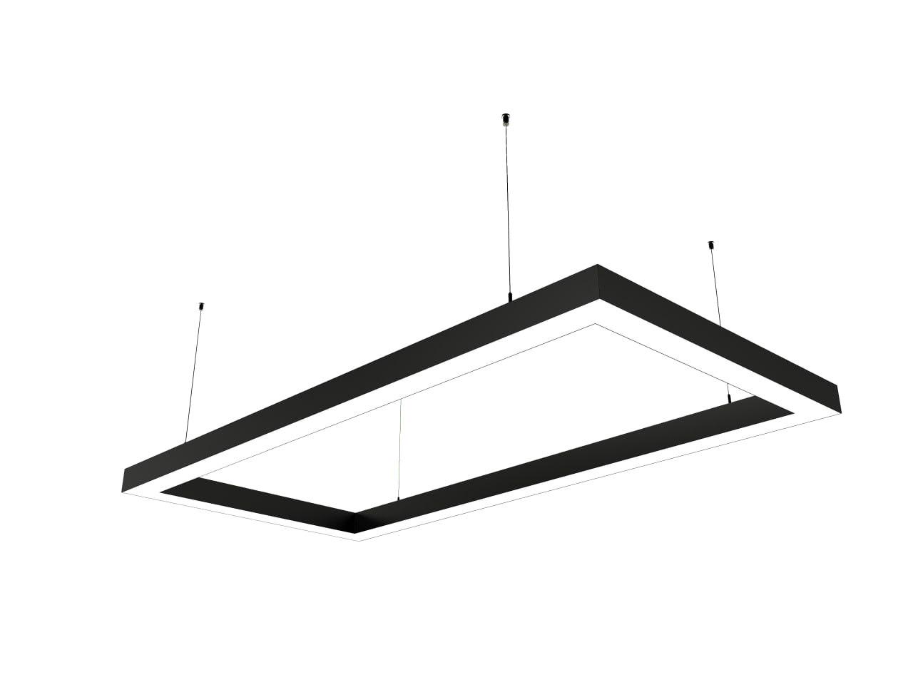 Светильник прямоугольный MG Ambre 108 Вт 1000х500х70х80 мм