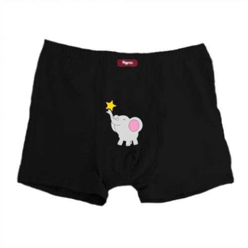Труси чоловічі Слон із зірочкою 3XL Чорний (2968701-2-88445-56)
