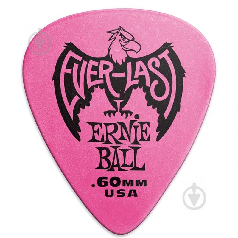 Медіатори Ernie Ball 9179 Everlast Guitar Player's Pack 0.60 mm (12 шт.) - фото 3