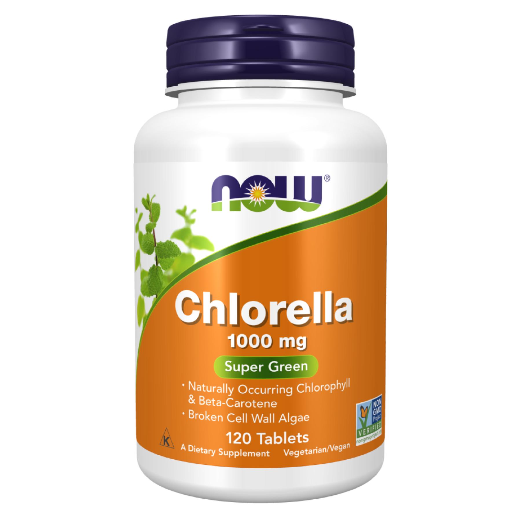 Натуральная добавка Chlorella 1000 mg 120 tabs (2022-10-2598)