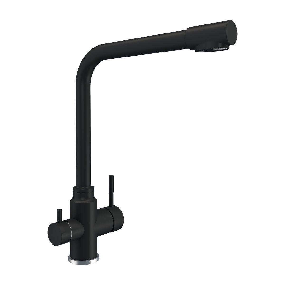 Смеситель Platinum KT 8201 под фильтр Черный (8626)