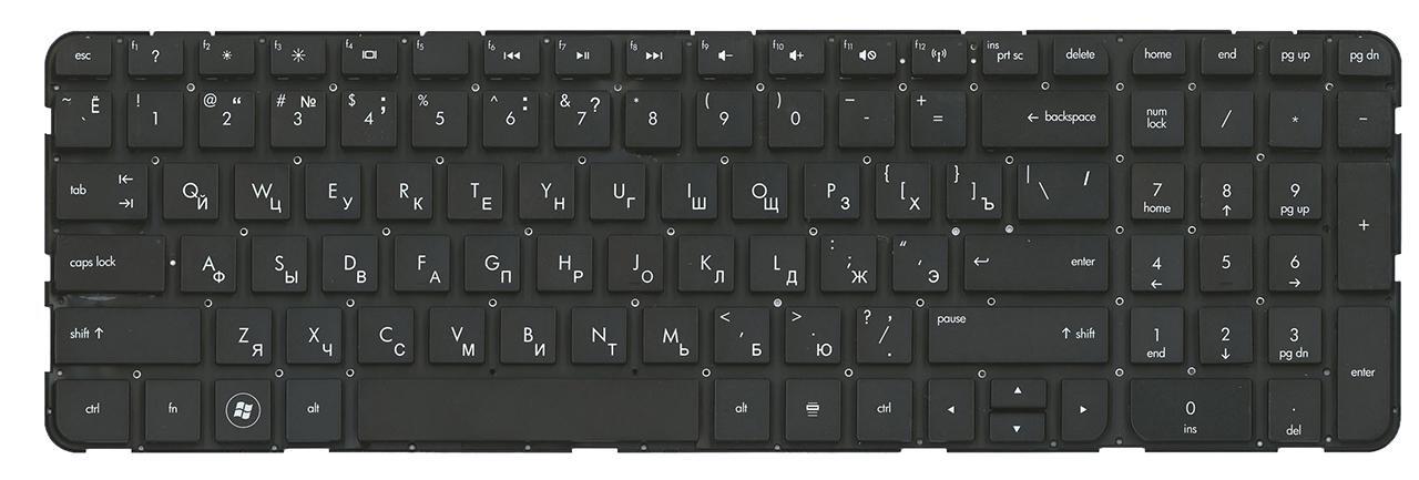 Клавіатура для ноутбука HP Pavilion dv6-7223 матова (682082-251)