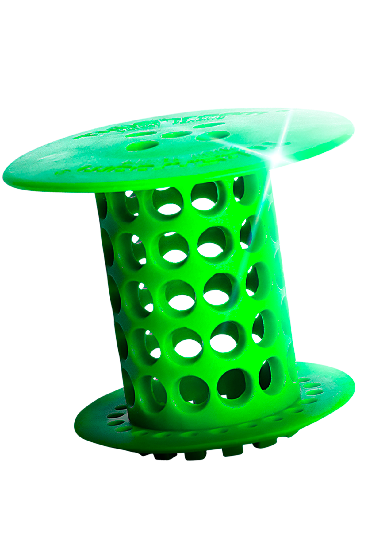 Пробка-фільтр силіконова для зливу BRS від волосся та сміття Green (23572028)