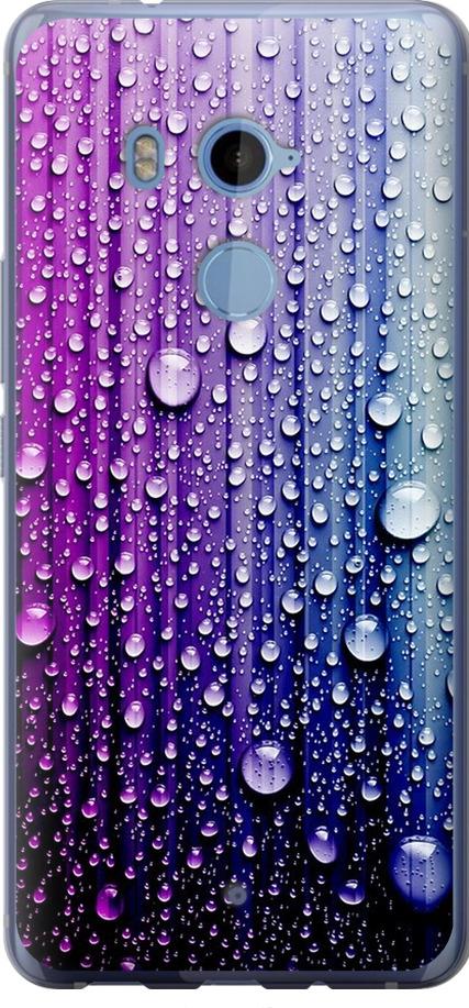 Чехол на HTC U11 Plus Капли воды (3351u-1363-42517)