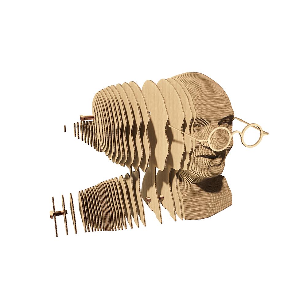 Картонний конструктор Cartonic 3D Puzzle MAHATMA (8987168) - фото 2