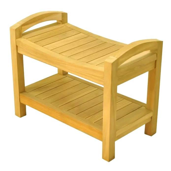 Табурет для ванной из дерева Касабланка Карри (ТВН-009703)