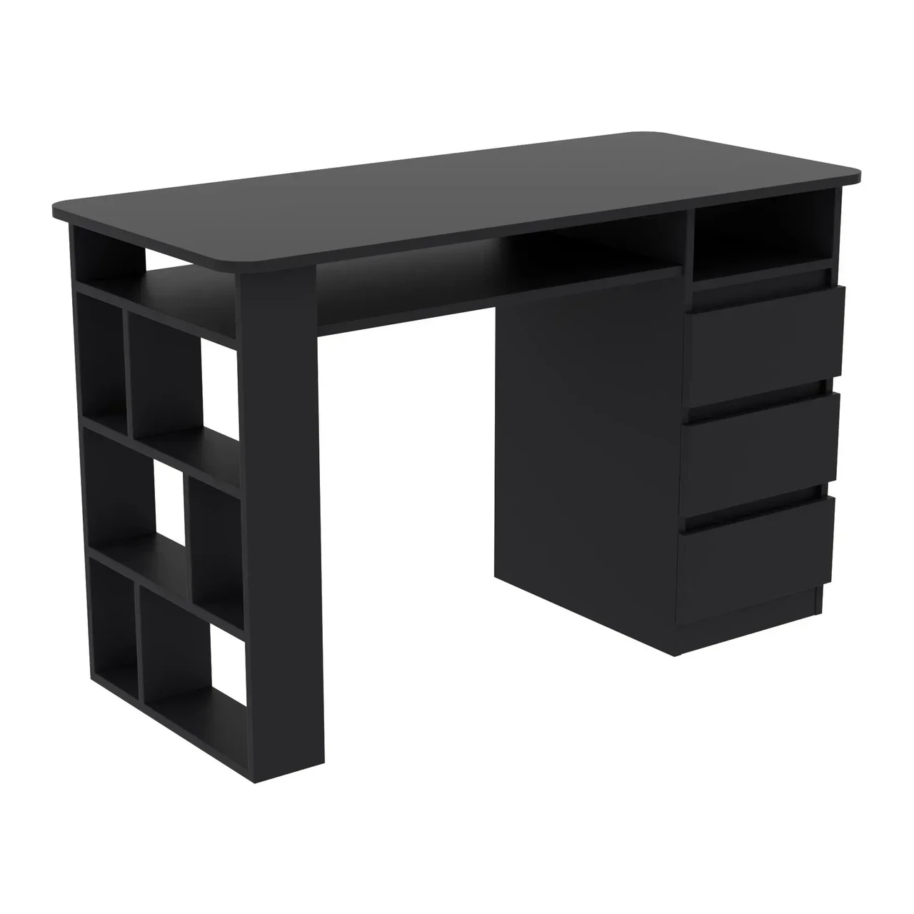 Стіл манікюрний Kontinent СМ-2 правий 1200х550х760 мм Антрацит (82955539) - фото 1