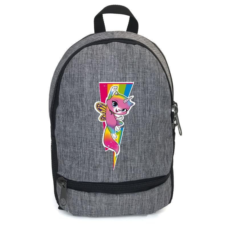 Школьный рюкзак детский Cappuccino Toys с принтом Rainbow Butterfly с принтом Unicorn Kitty-004 12,5 л (1423850718)
