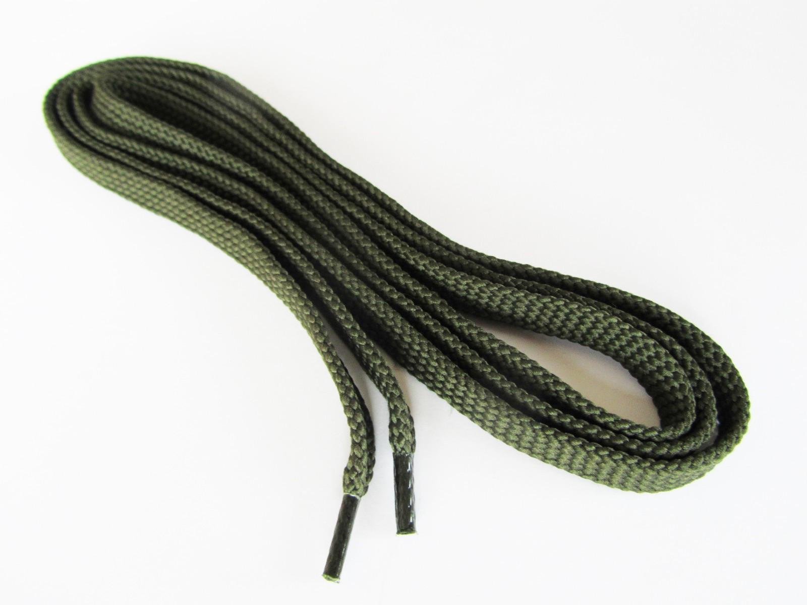 Шнурки плоскі поліефірні 50 пар 100 см Хакі (42372958)