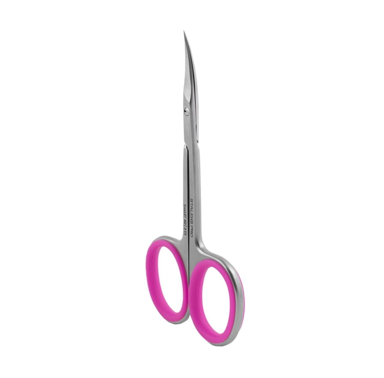 Ножницы профессиональные STALEKS Smart 40 Type 3 для маникюра из нержавеющей стали Ножницы профессиональные STALEKS Smart 40 Type 3 для маникюра из нержавеющей стали