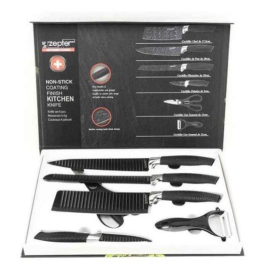 Набір ножів A-Plus 008 ZP 6 пр. (DR001399)