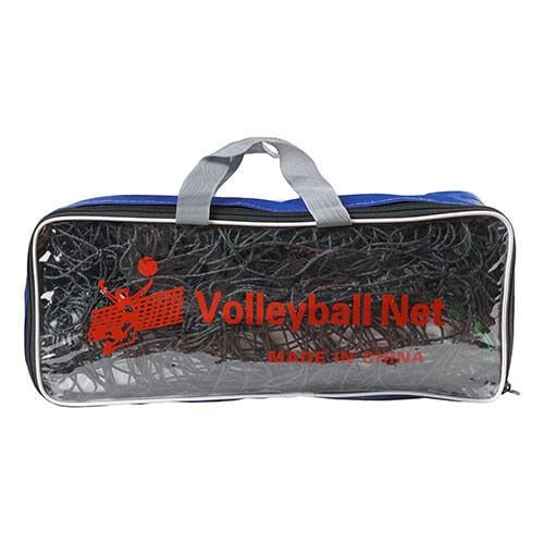 Сетка волейбольная 9,5х1 м d 3 мм ячейка 10х10 мм Черный (88290ws)