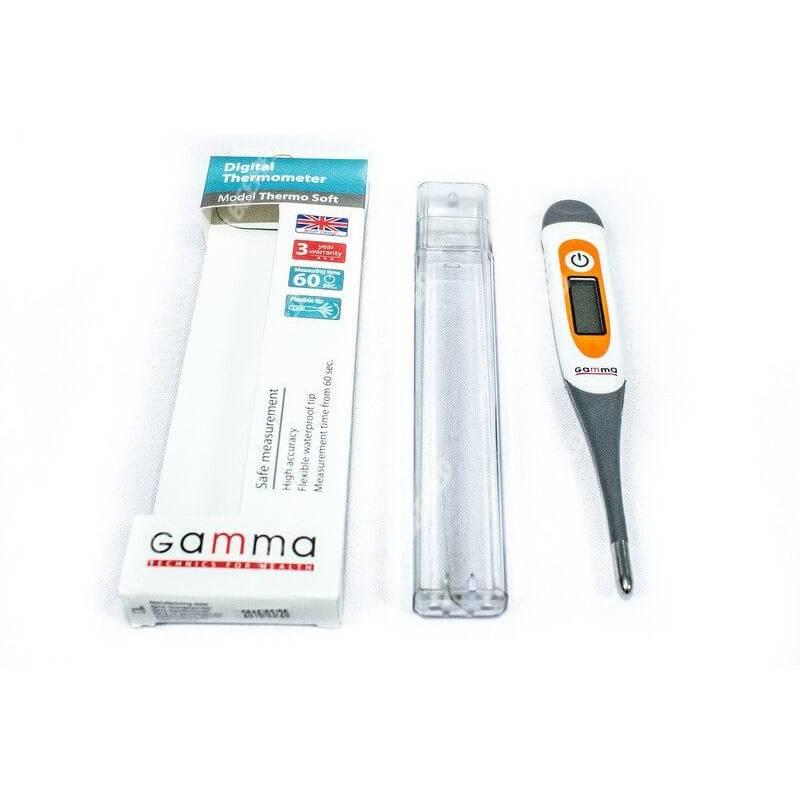 Термометр электронный  Gamma Thermo Soft с гибким наконечником гарантия 3 года - фото 2