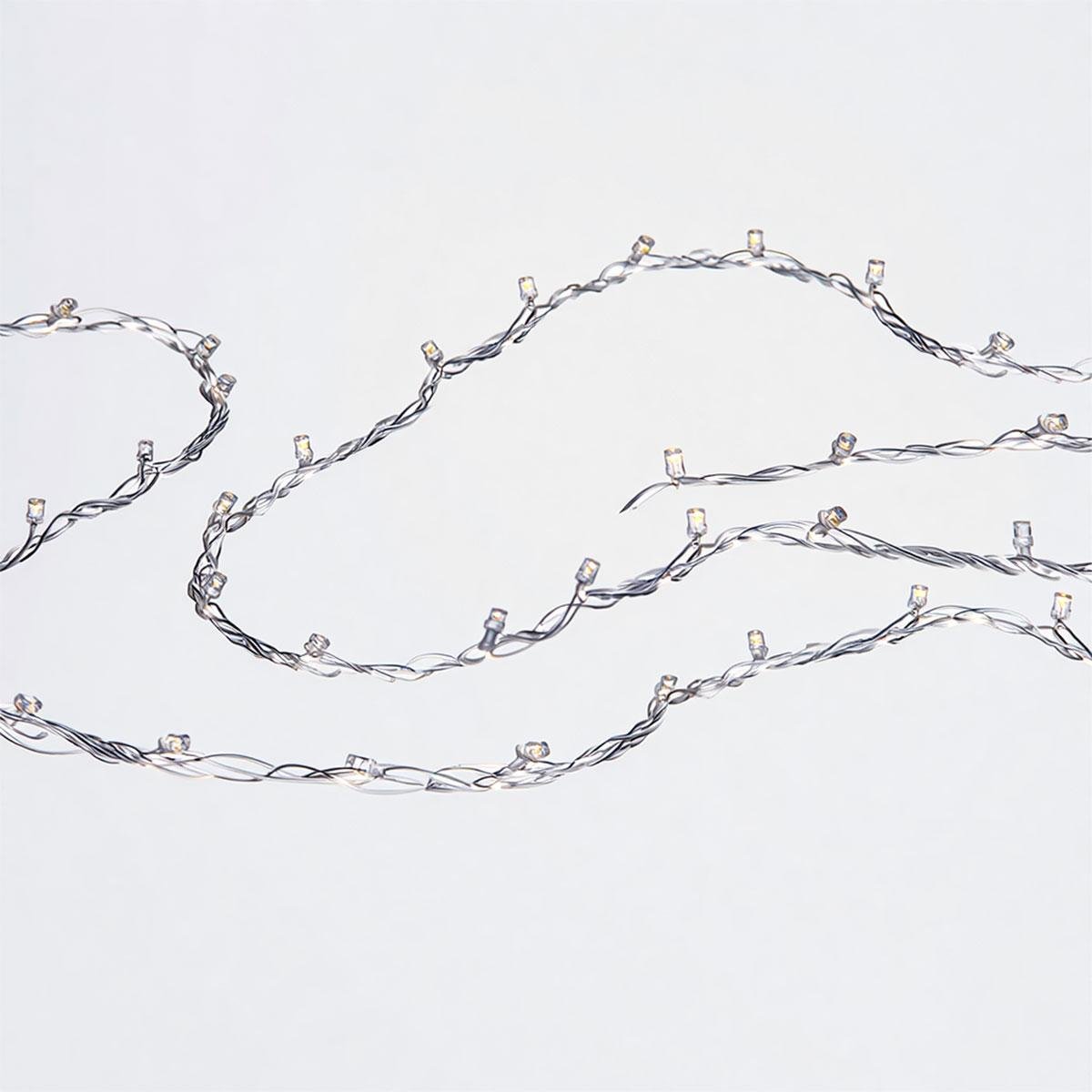 Гірлянда кімнатна Нитка W160LED16MWY 14 м 160 LED Білий/Теплий Білий (29912884) - фото 3 Гірлянда кімнатна Нитка W160LED16MWY 14 м 160 LED Білий/Теплий Білий (29912884) - фото 3