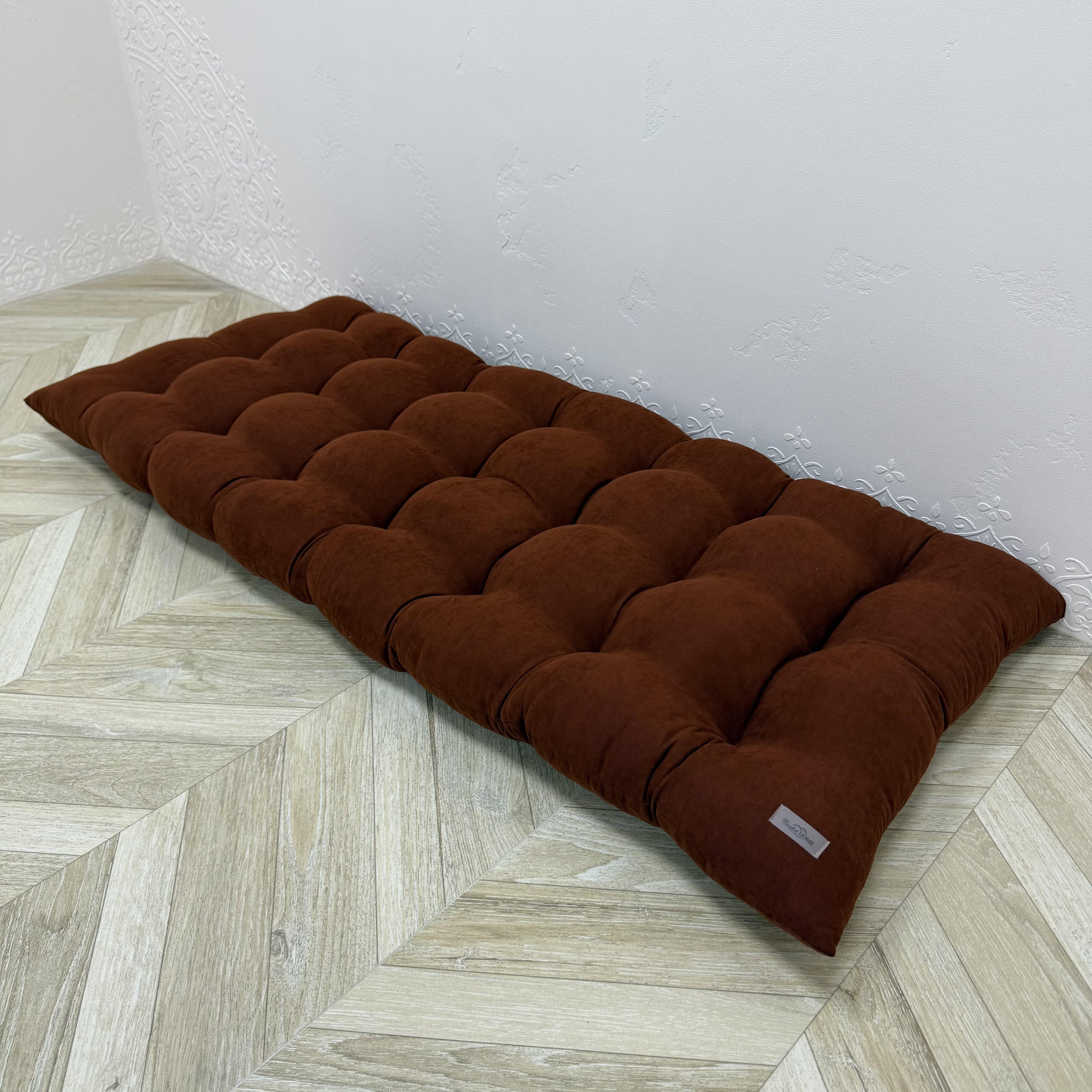 Подушка Comfort Home на подоконник/каркасы/поддоны/садовая мебель софт 100х50 см