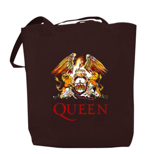 Шоппер Queen 1 37x41 см Шоколадный (16767159-12-49794)