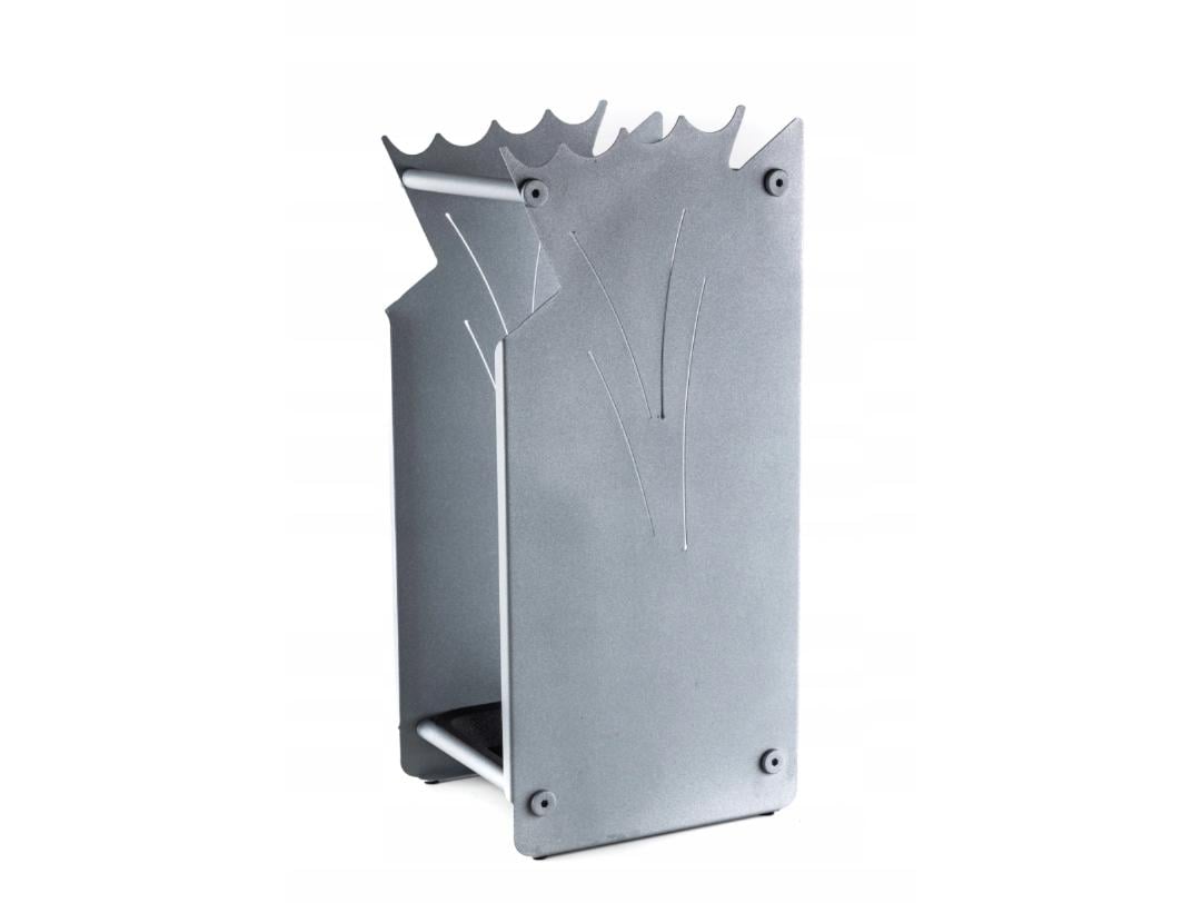 Подставка для зонта металлическая Allegro с выемками 50 см Серый (124)