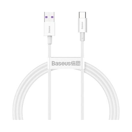Кабель BASEUS Superior Series USB to Type-C 66W 1 м White (CATYS-02)