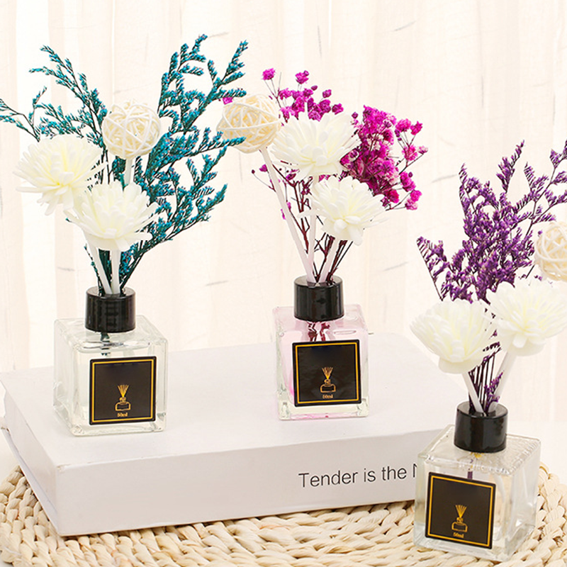 Аромадиффузор для дома Univerza Lemon с ротанговым шариком и цветком (160_1_0_3B) - фото 7