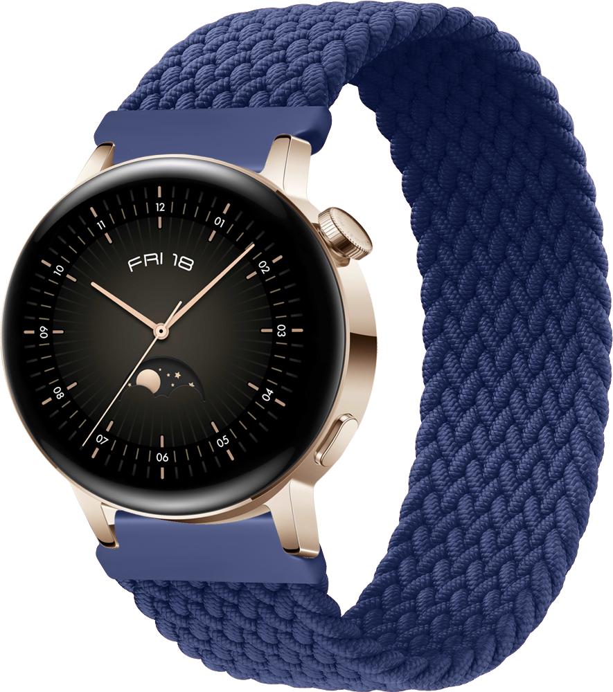 Ремінець Solo Loop для Huawei Watch GT3 42 мм (135 мм) Blue (26272-28)