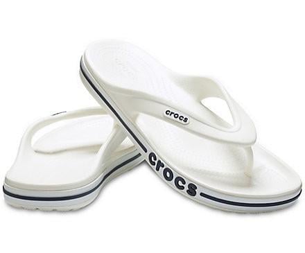 В'єтнамки чоловічі Crocs Bayaband Flip White/Navy р. 48/49 Білий (23241) В'єтнамки чоловічі Crocs Bayaband Flip White/Navy р. 48/49 Білий (23241)