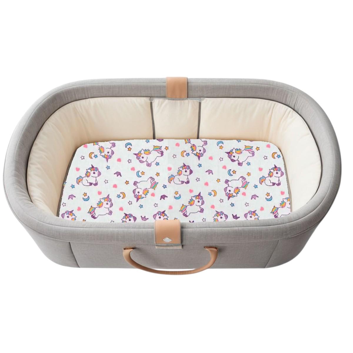 Простынь в детскую коляску на резинке Bimbo 80х45 см (38203) - фото 2