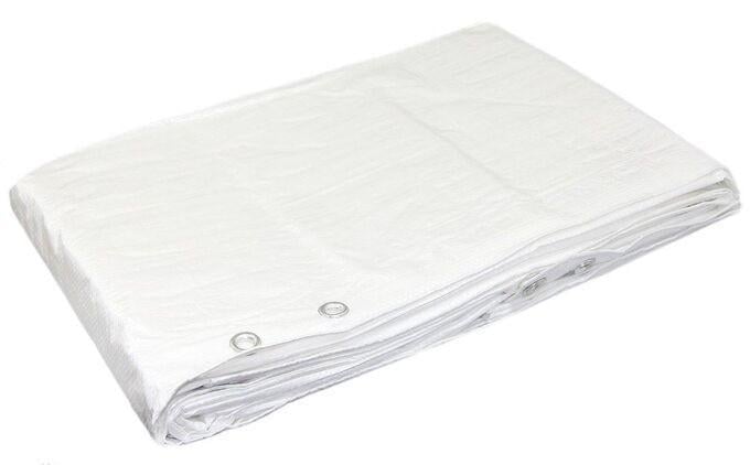 Тент shad-ТЕНТ00067 с люверсами 200 г/м2 4x6 м Белый