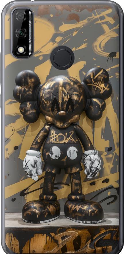Чехол на Huawei P Smart 2020 Bronze kaws (6097u-2060-42517)