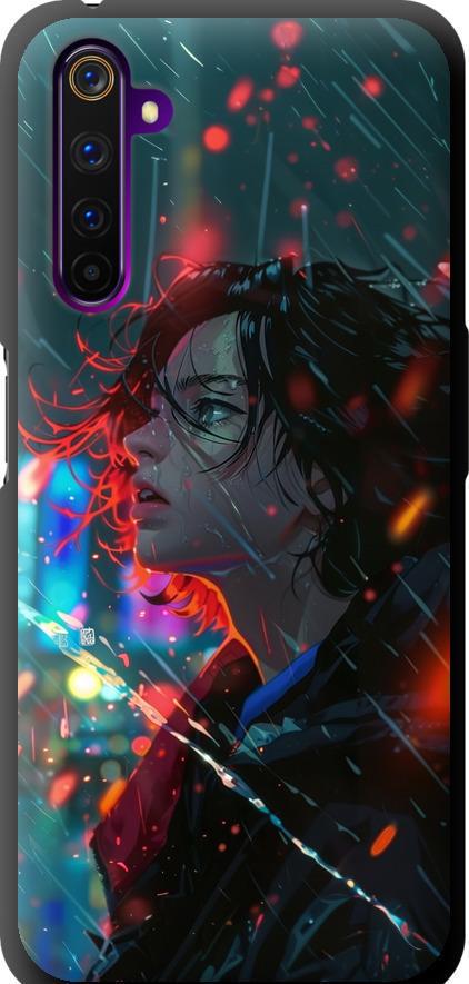 Чехол на Realme 6 Pro Ночные огни (6096b-1893-42517)