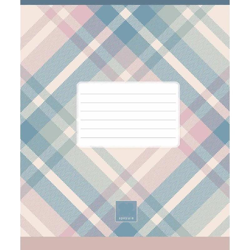 Шкільний зошит Plaid pattern 024-3345L-3 в лінію 24 аркуша (RLT43380)