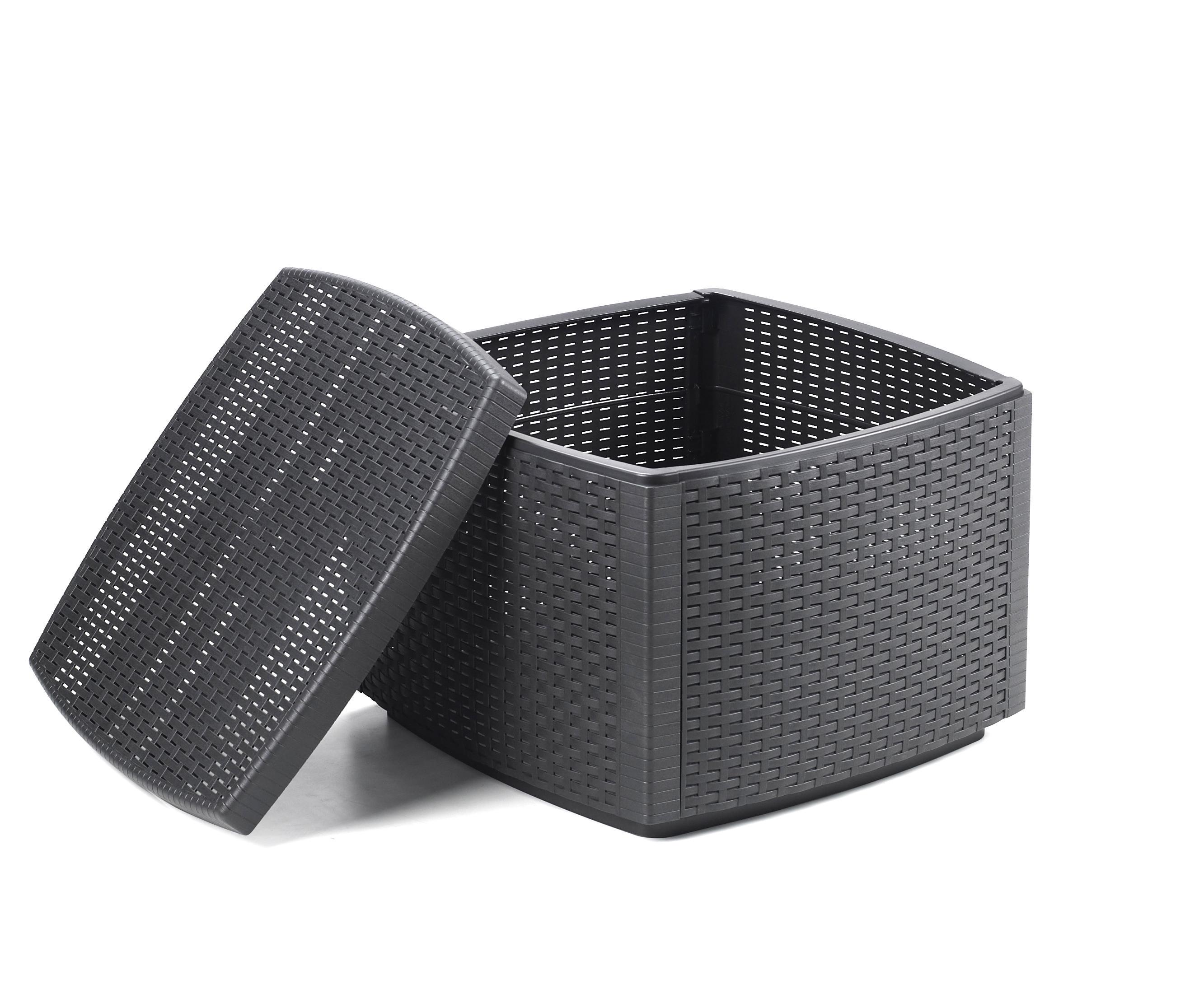 Столик ProGarden NAXOS 53x53x40 см Антрацит (2823) - фото 2