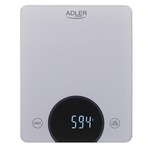 Весы кухонные Adler AD 3173 10 кг Silver (5903887804738)