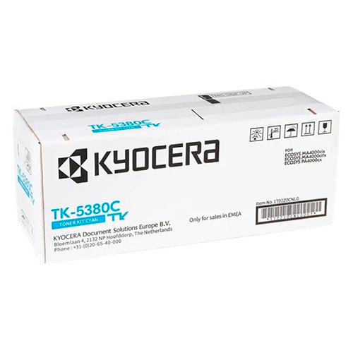 Тонер-картридж Kyocera TK-5380C для ECOSYS PA4000cx Cyan (1T02Z0CNL0) - фото 2
