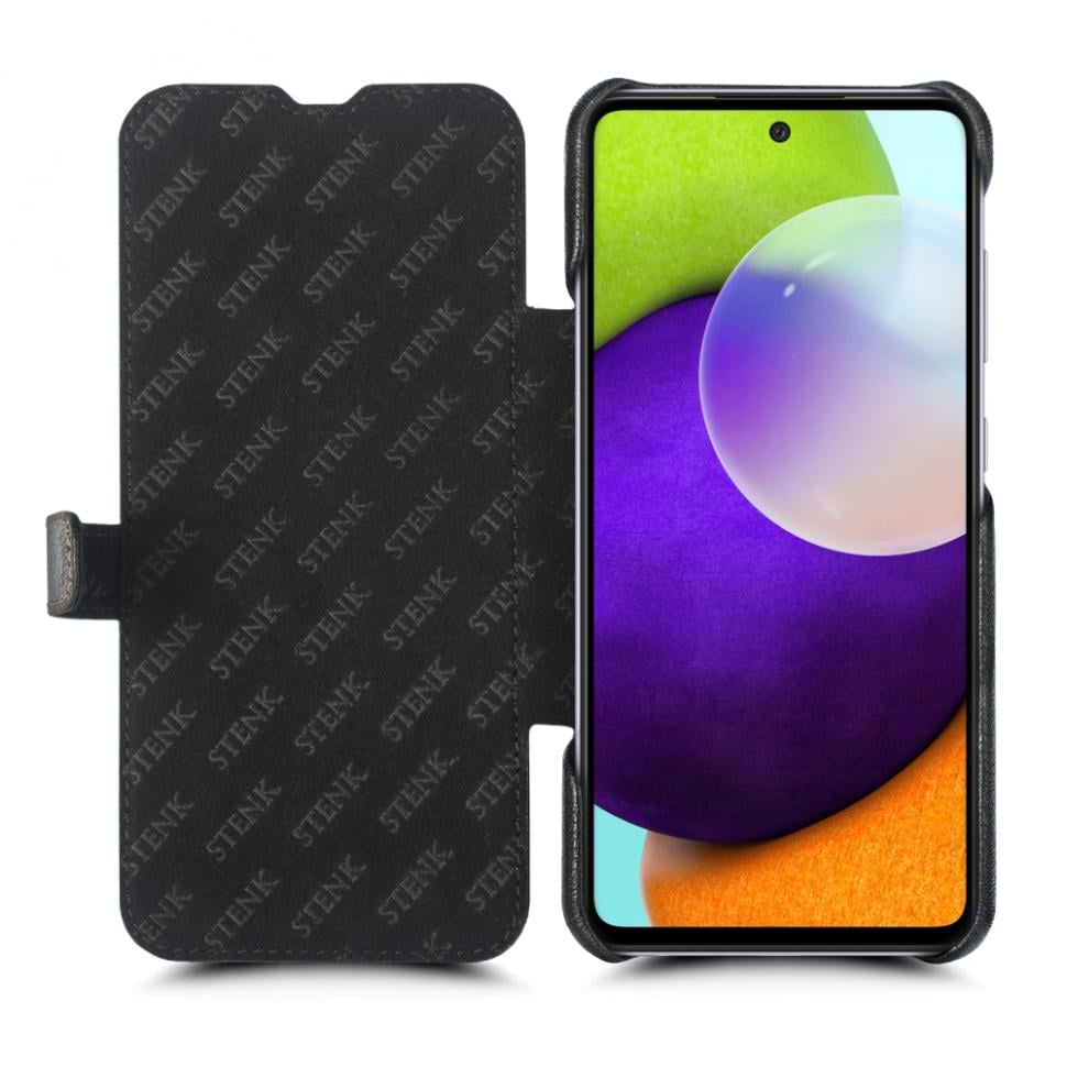 Чехол книжка Stenk Premium для Samsung Galaxy A52 Черный (68723)