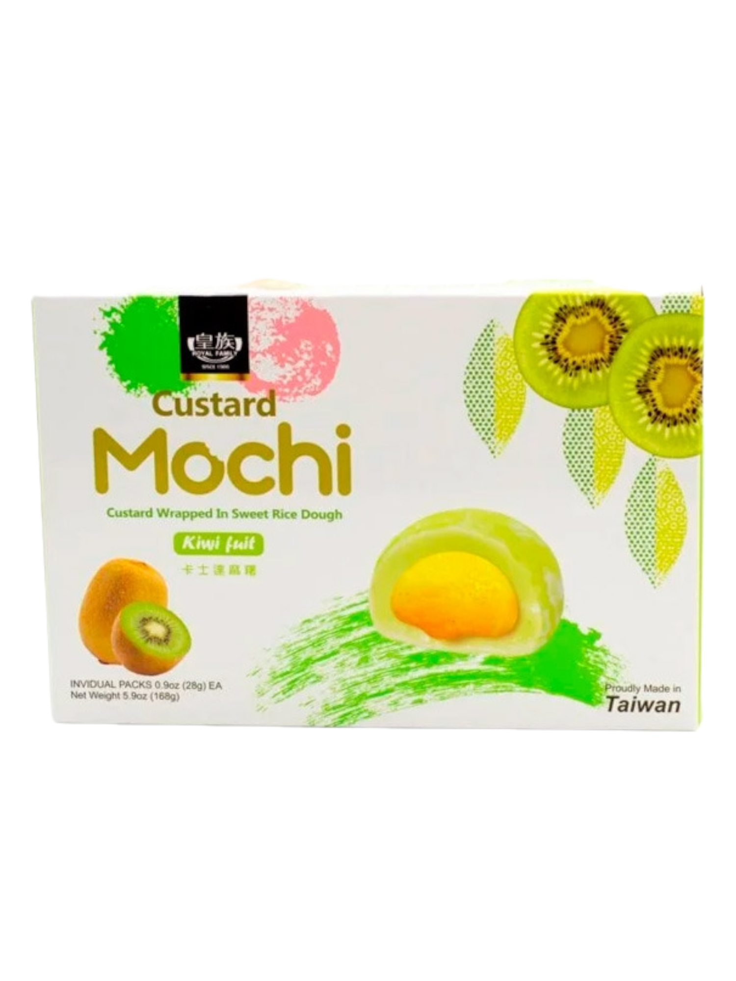 Тістечка Моті Мочі Royal Family з ківі 168 г (0015)