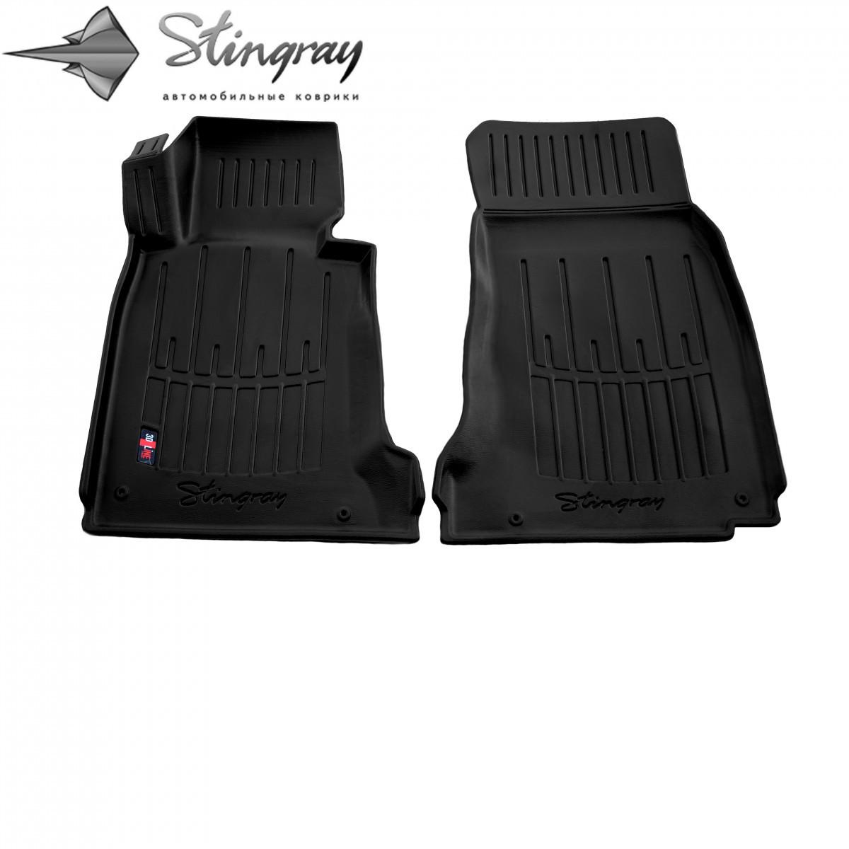 Килимки гумові Stingray BMW 5 E39 1995-2003 з бортом 2 шт. Чорний (5027012) - фото 2