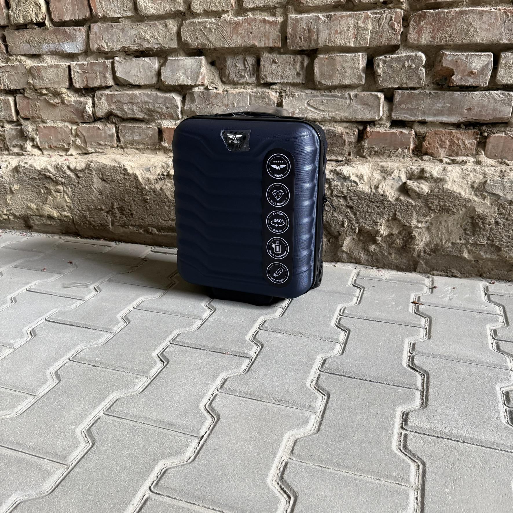 Міні-валіза Wings PEA01 дорожня XXS Синій (26630744) - фото 4 Міні-валіза Wings PEA01 дорожня XXS Синій (26630744) - фото 4