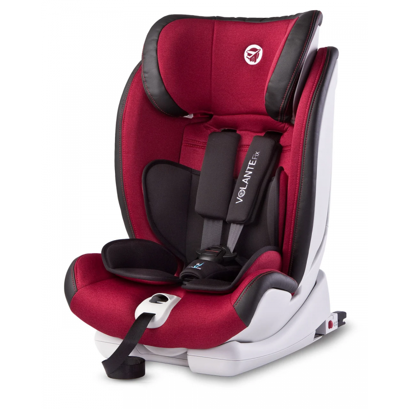 Автокресло Caretero Volante Fix Limited 1-2-3 группа 9-36 кг с системой Isofix Красный (127609)