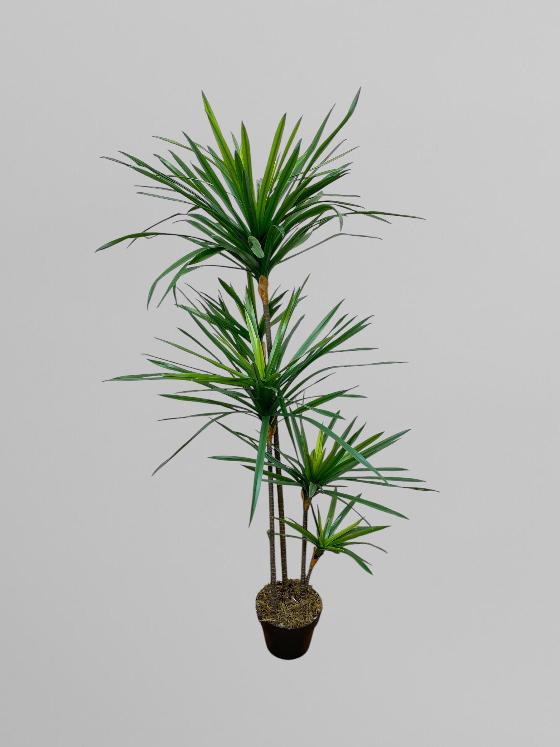 Искусственное растение Драцена в горшке 120 см Зеленый (Д15002)