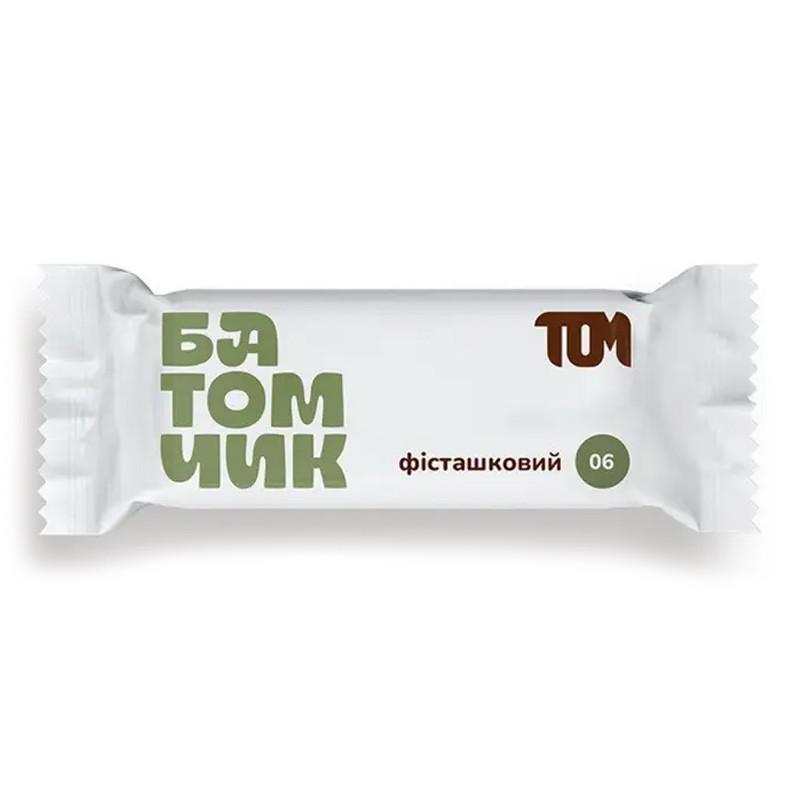 Батончик фисташковый Tom 45 г Peanut Butter (23174-01)