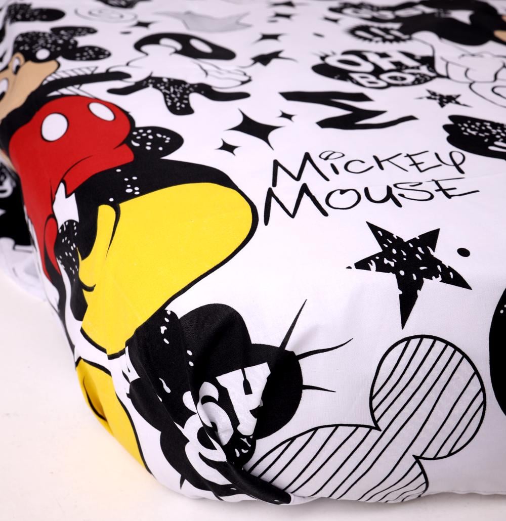 Простынь на резинке Mickey Comics бязь 120х190х25 см (44881895) Простынь на резинке Mickey Comics бязь 120х190х25 см (44881895)