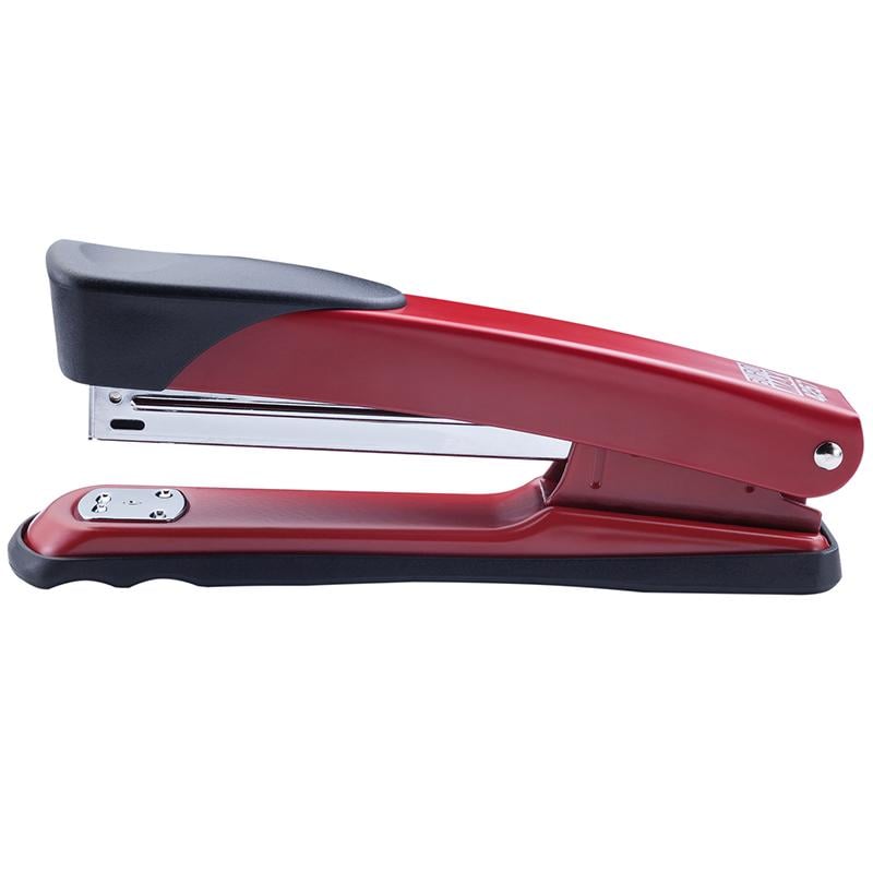 Степлер Buromax скоби №24 до 30 аркушів Червоний (BM.4257-05)