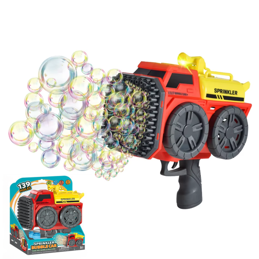 Пистолет мыльных пузырей для детей Красный Пистолет мыльных пузырей для детей Красный