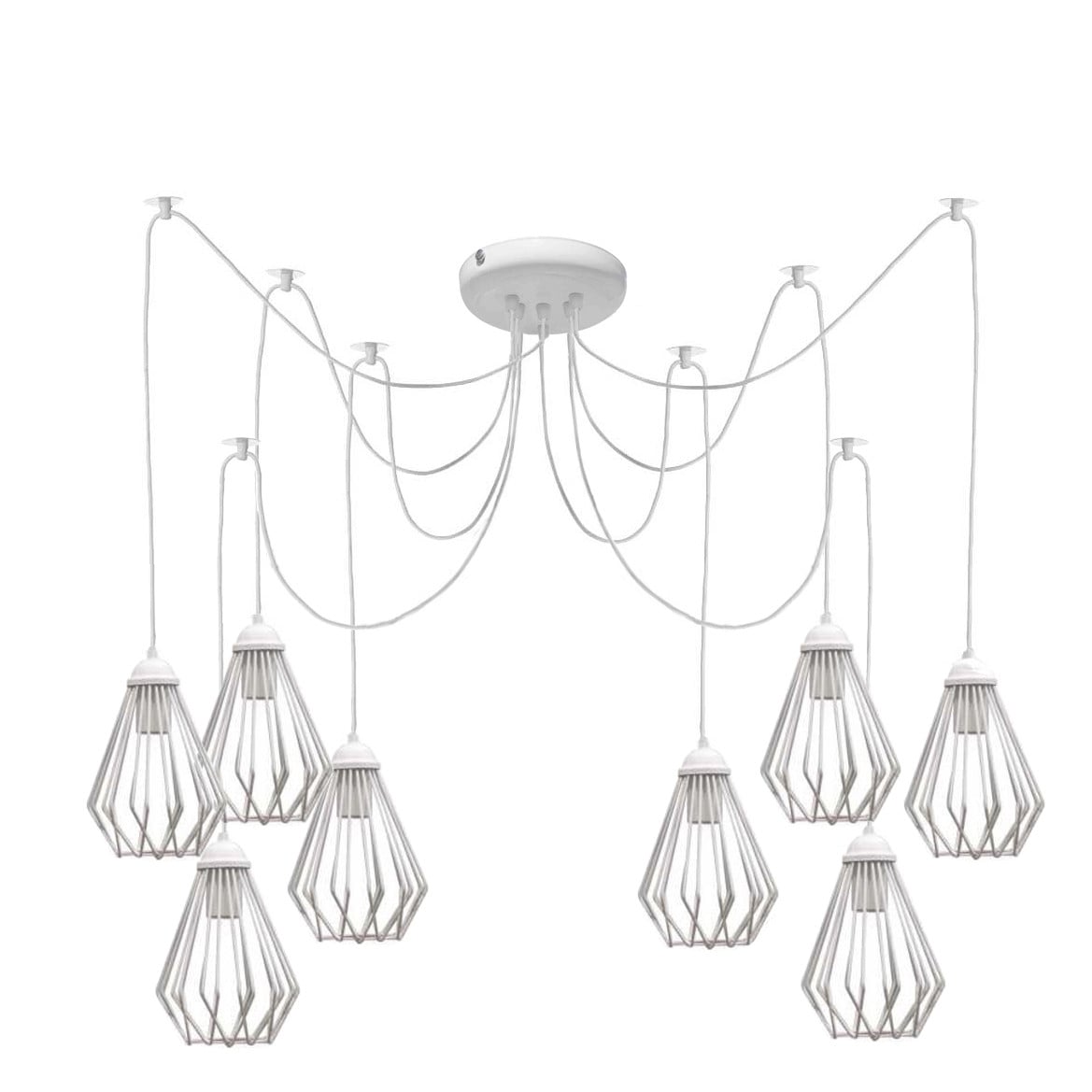 Люстра-паук MSK ELECTRIC Silvia NL 05371-8 W