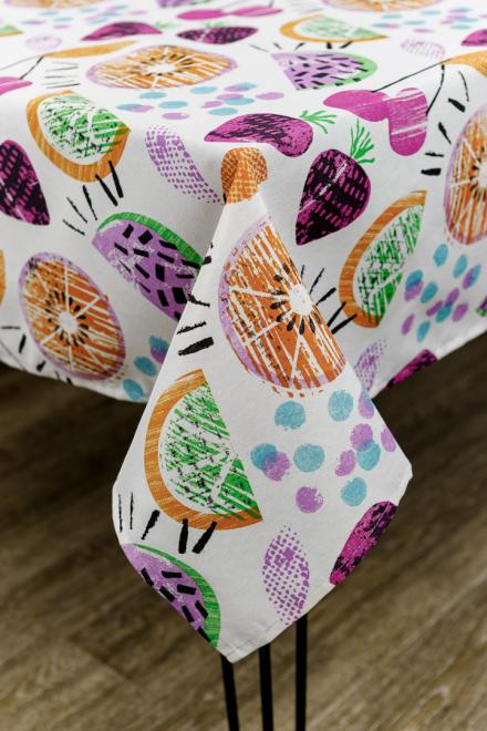 Скатерть Cherries 120x136 см Violet (32982)