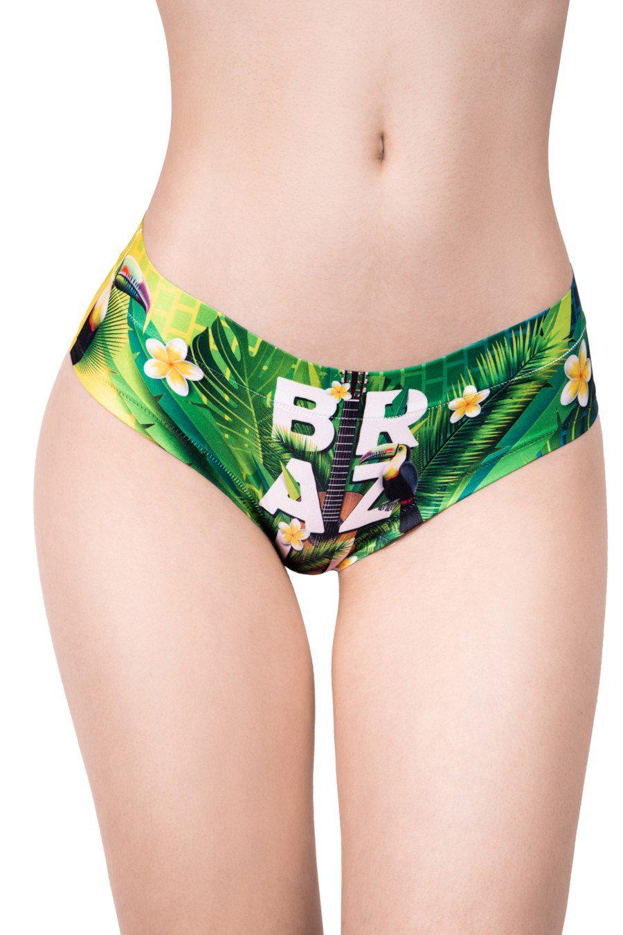 Трусики женские Mememe слип с ярким принтом XL Разноцветный (83566-59431-83)