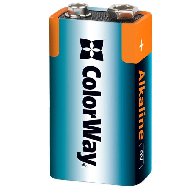 Батарейки СolorWay Alkaline Power лужні 9V/6LR61 1 шт. blister