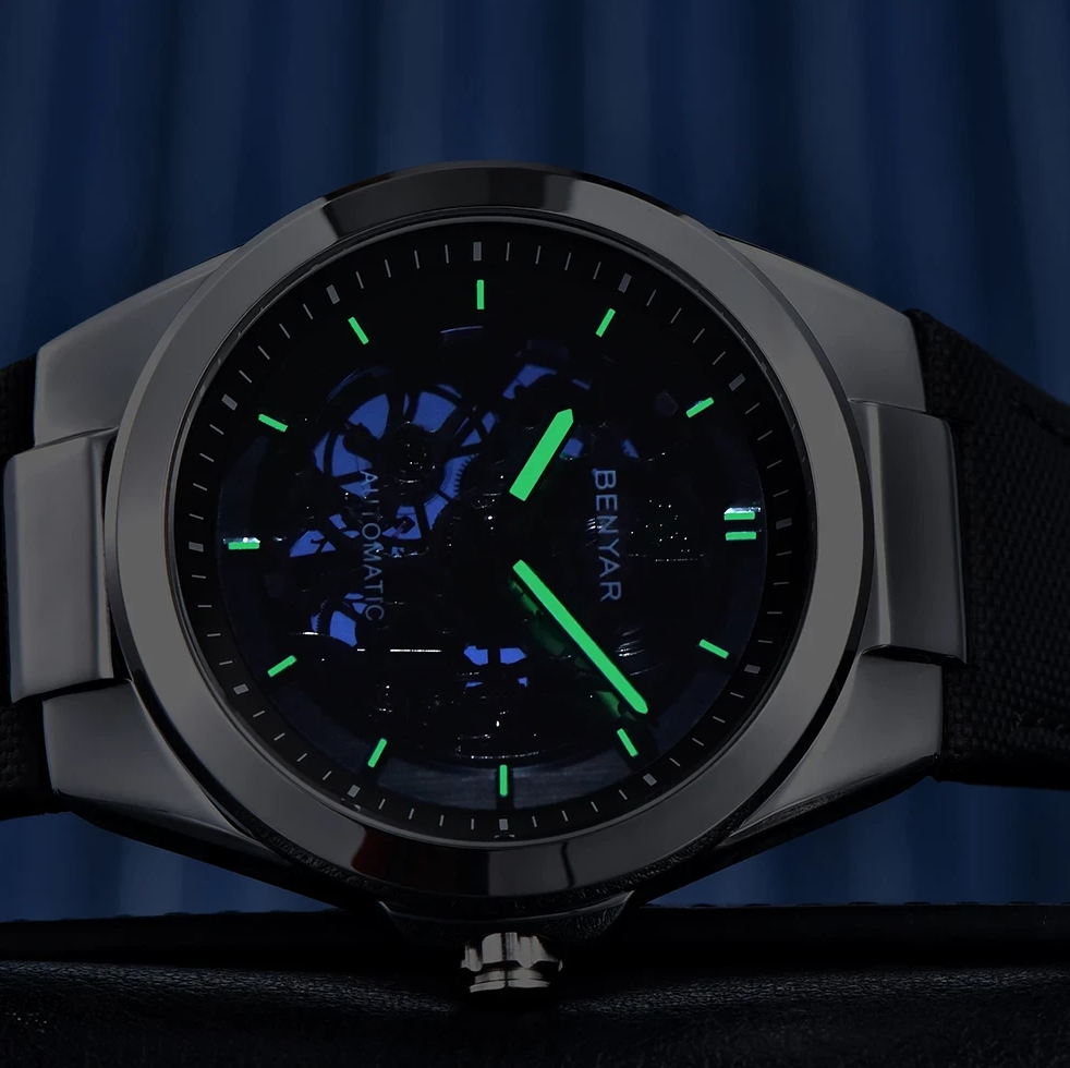 Часы мужские Benyar BY-5207 Black/Silver/Gray (2732072551) - фото 6 Часы мужские Benyar BY-5207 Black/Silver/Gray (2732072551) - фото 6