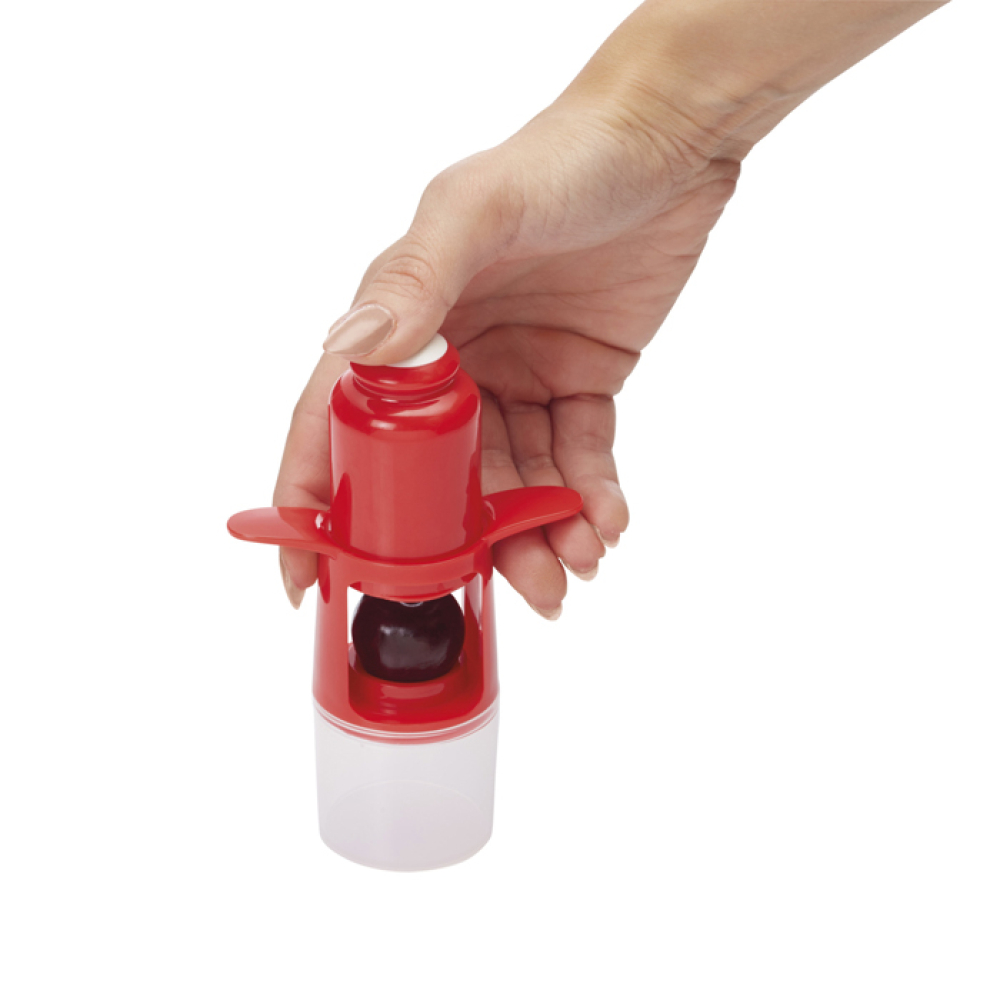 Машинка ручна механічна для видалення кісточок з вишні/черешні та оливок 4х14 см Червоний (HP-8-73) - фото 4 Машинка ручна механічна для видалення кісточок з вишні/черешні та оливок 4х14 см Червоний (HP-8-73) - фото 4