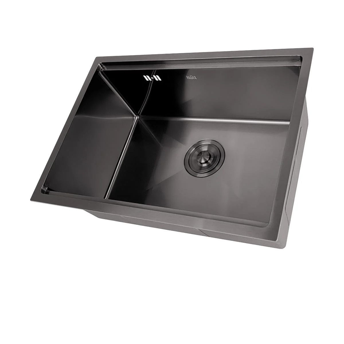Комплект мойки на кухню и смеситель NB-5742 из нержавеющей стали Черный (2999643065)